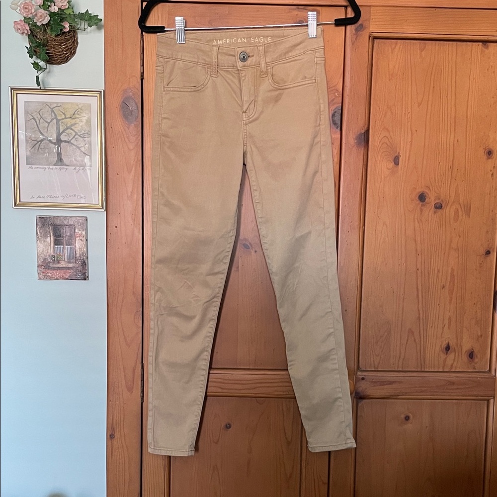 American Eagle Light Brown Jeans